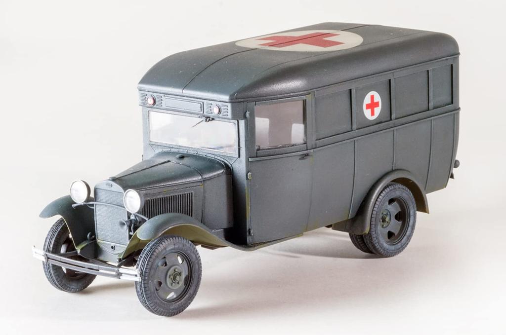 Miniart 1/35 GAZ-03-30 Ambulance Plastic Model