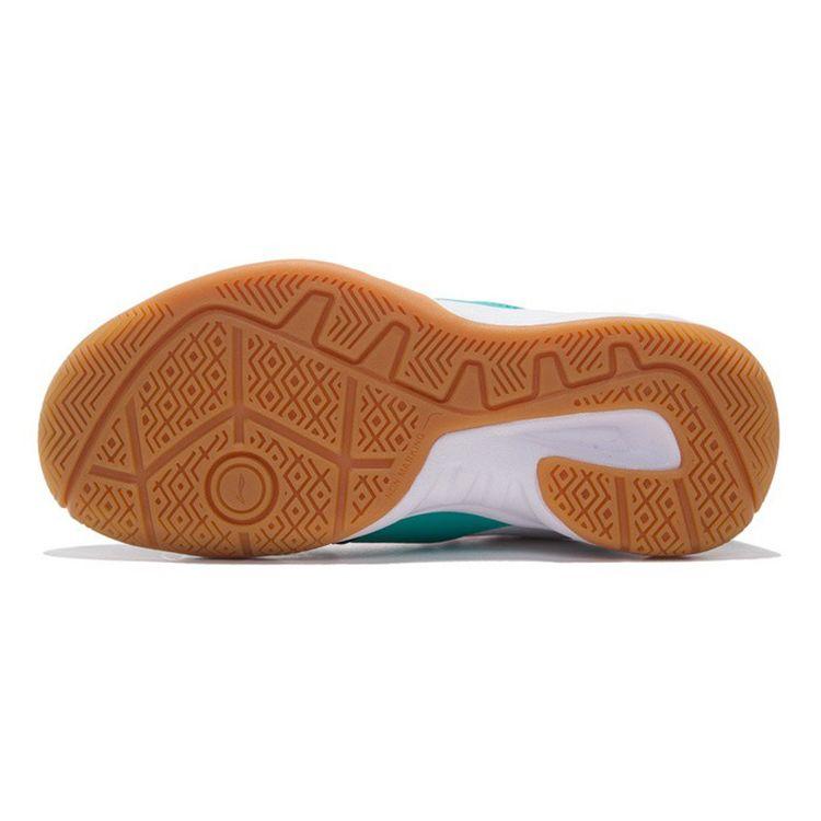 Li Ning Badminton Shoes Kids Shoes White Green AYTR028-2