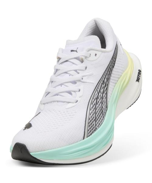 [Puma] Deviate Nitro 3 Women's - White:Mint [309708-20]