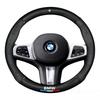 For BMW Car Steering Wheel Cover M X1 X3 X5 X6 G20 G30 E39 E46 E87 E90 E92 F10 F15 F30 Carbon Fiber Nappa Leather Accessories XX6