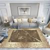 European Style Living Room Luxury Decoration Carpet Gold Sofa Chair Large Area Rug Customizable Easy To Clean Non Slip Mat