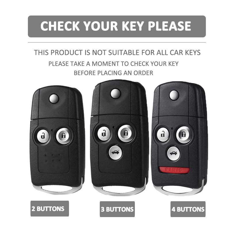 2 3 4 Button Silicone Car Key Cover Case Protect Skin Bag For Honda Accord Crv Hrv Civi Ix Crosstour Acura Odyssey Fit City Jazz