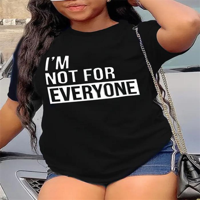 Summer Round Neck Printed Top Fashionable Casual Cute Short Sleeved Women's Pure Cotton T-shirts