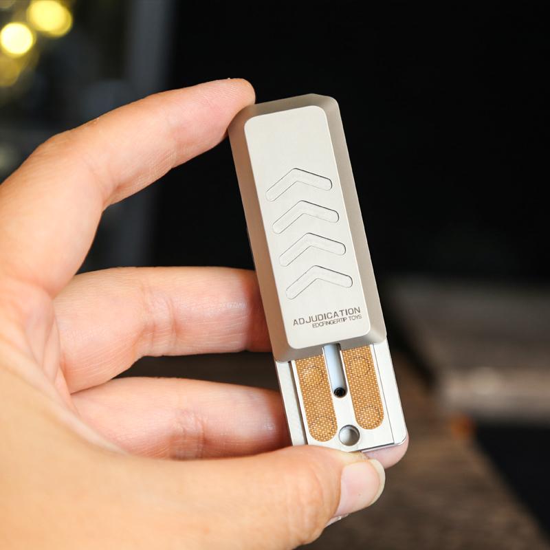 Car Shape Mechanical Fidget Slider Magnetic Push Slider Adult EDC Metal Fidget Toy Adult Gifts Autism Sensory Toys