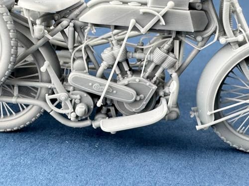 Copperstate Models 1/32 Vickers-Clynow MK.IV Motorcycle 3D Printer Kit COPB32003 (Military Vehicle)