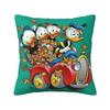 Custom Disney Donald Duck Anime Cushion Cover Kawaii Cartoon Velvet Nordic Pillow Case Decor Home