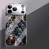 Colorful leopard print fashion phone cases carcasa Smartphone Glass Phone Case for iPhone 17 16 15 14 13 12 11pm Pro Plus fundas