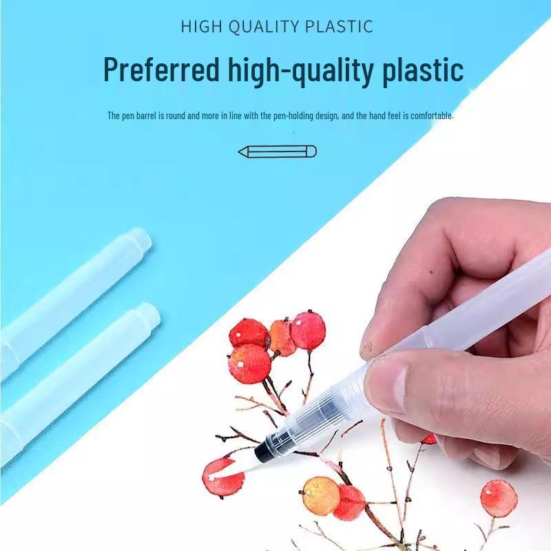 Watercolor Brush Pen with Large Capacity for Soluble Colored Pencils and Painting