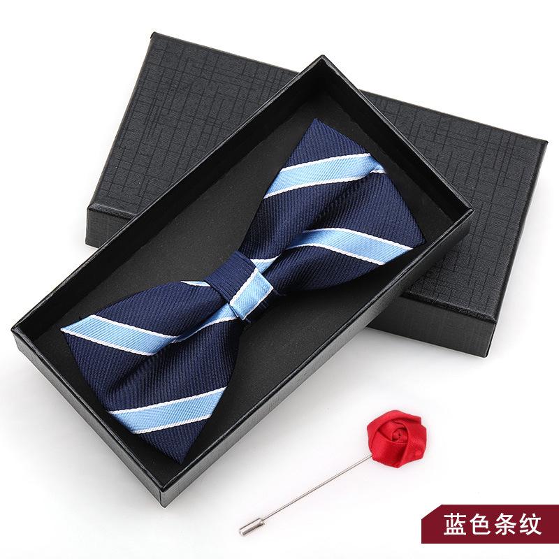 Bow Tie Men'S Wedding Groom Best Man Red Suit Shirt British Brothers Korean Bow Women'S Gift Box