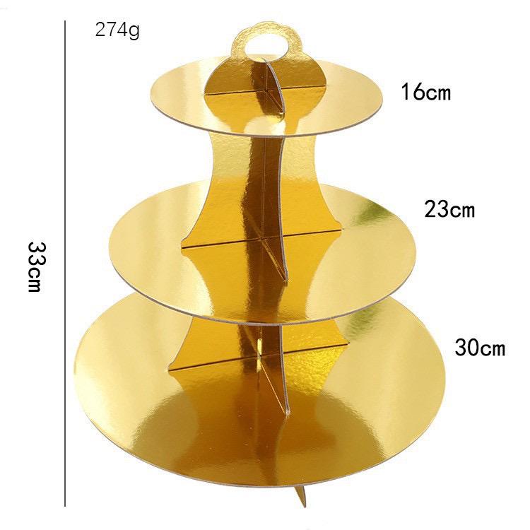 Gold Party Tableware Set: Rose Gold Plates, Cups, Straws, and Cake Dishes