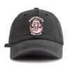 Pc OMC Print Washed Baseball Cap for AdultsMinimalist Retro Style Casual Soft Adjustable Dad HatPerfect As Gift