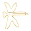 100Pcs Gold Large Cute Paperclips Electroplating Metal Jumbo Wide Clips  Office Supplies