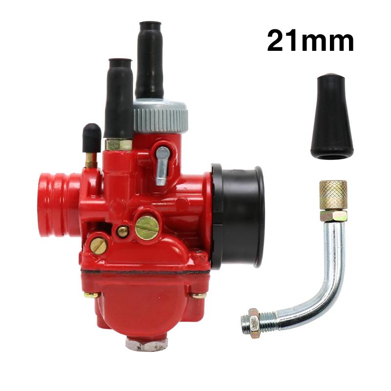 ZSDTRP 17mm 19mm 21mm Dellorto PHBG DS Racing Elbow Tube Carburetor for DIO JOG 50cc 90cc BWS100