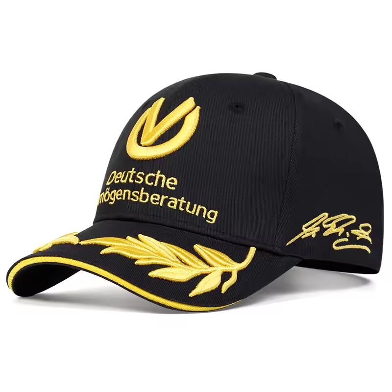 Neue Ayrton Senna Rennfahrer Mode Buchstabenstickerei Kappe Outdoor Sonnenschutz Lässig Team Sport Baseballkappe Hip-Hop Hüte