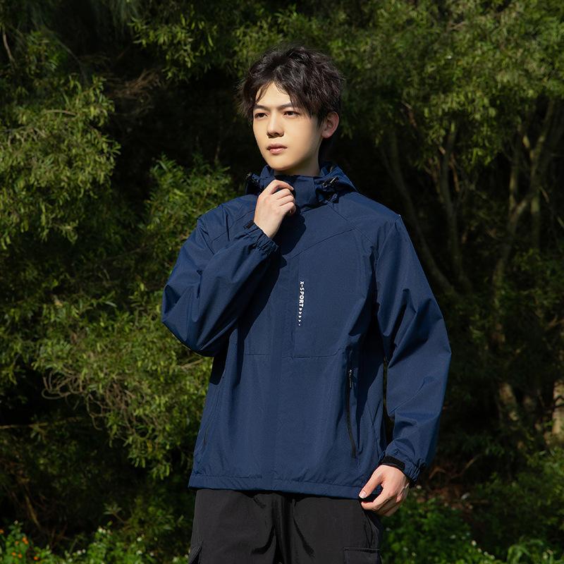 Outdoor Jackets for Men and Women, Spring and Autumn Windproof Couple Mountaineering Jackets, Loose Casual Jackets