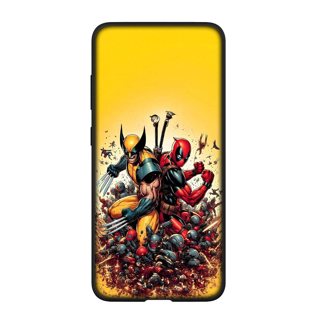 Case for iPhone 17 16 15 Xiaomi Poco F8 F7 X7 M8 C85 C75 C71 Redmi Note 14 13 12 11 Pro Max A3 A4 14C 13C 15C Superhero Movie Wolverine Deadpool Cover
