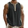 Man  Leisure  Sleeveless  Vest  Breathable