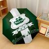 Plymouth Argyle FC Automatic 3‑Fold Umbrella 8‑Rib Windproof Folding Umbrella Sun Rain Protection For Outdoor Travel Daily Use