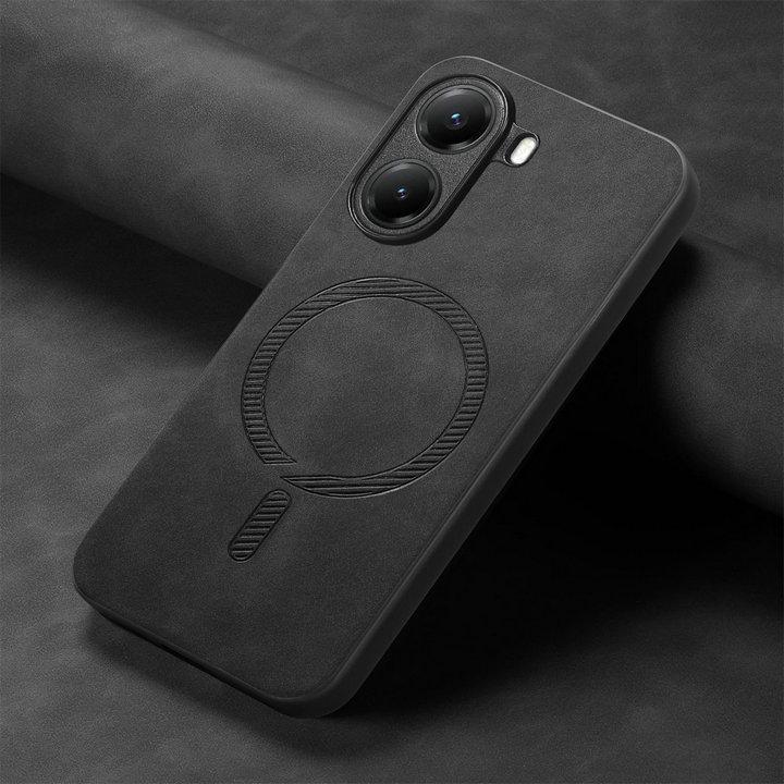 Für Xiaomi Poco F9 Ultra 5G 2026 Magnetische Leder Rückseite Poco M8 F8 X8 F9 Pro Hülle X8 Pro Max M8 Luxus Funda