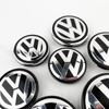For VW Emblems 4pcs 55mm 56mm 65mm 70mm For Volkswagen VW MK5 Golf Passat Jetta Styling Car Wheel Center Caps Hubcap Cover 3B7601171 1J