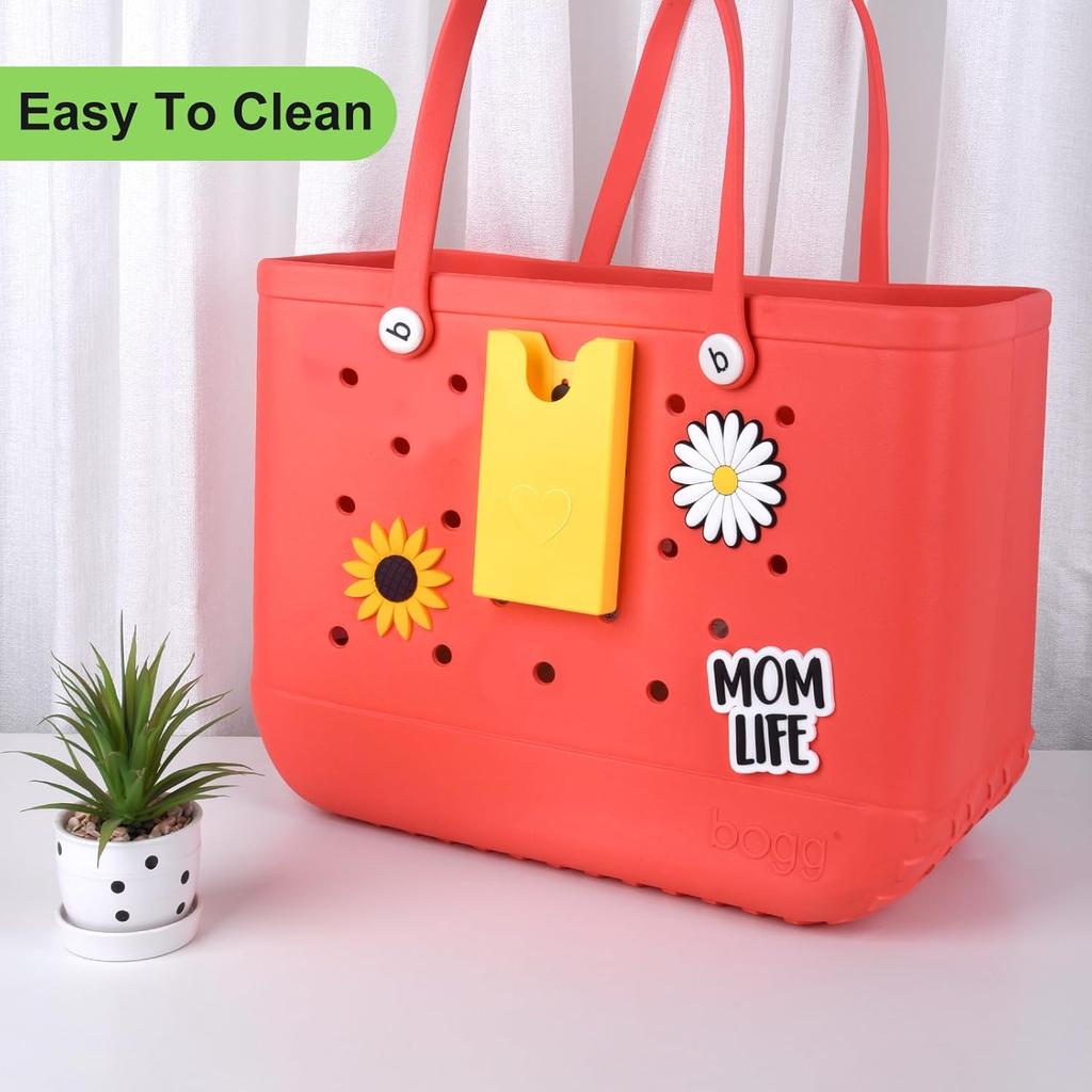 Phone Holder for Bogg Bag, Compatible with Large/Extra Large Simple Modern & Baby/Original Bogg Beach Bag, Accessories Phone Case Holder for Beach