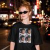 Michael Jackson Headphones Tee, Retro Music Lover Shirt, Vintage Graphic Tee
