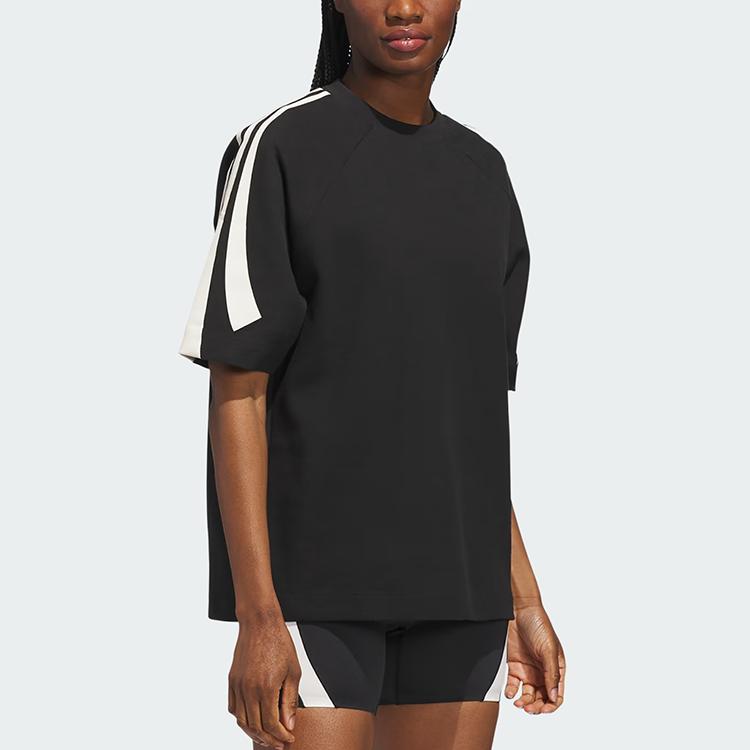 Adidas Basketball Loose Fit Crew Neck Comfortable Short Sleeve T-Shirt Unisex Tops JX5592