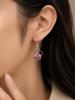 Natural Black Rhodonite 925 Sterling Silver Handcrafted Jewelry Designer Earrings 1.50" For Her EE-2-33