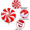 Candy Cane Christmas Balloons - Red Green Sweet Candy Balloons, Holiday Party Decorations & Gift Box Fillers
