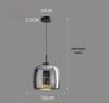 Modern Italian Glass Pendant Light - Nordic Style for Bar, Study, Bedroom