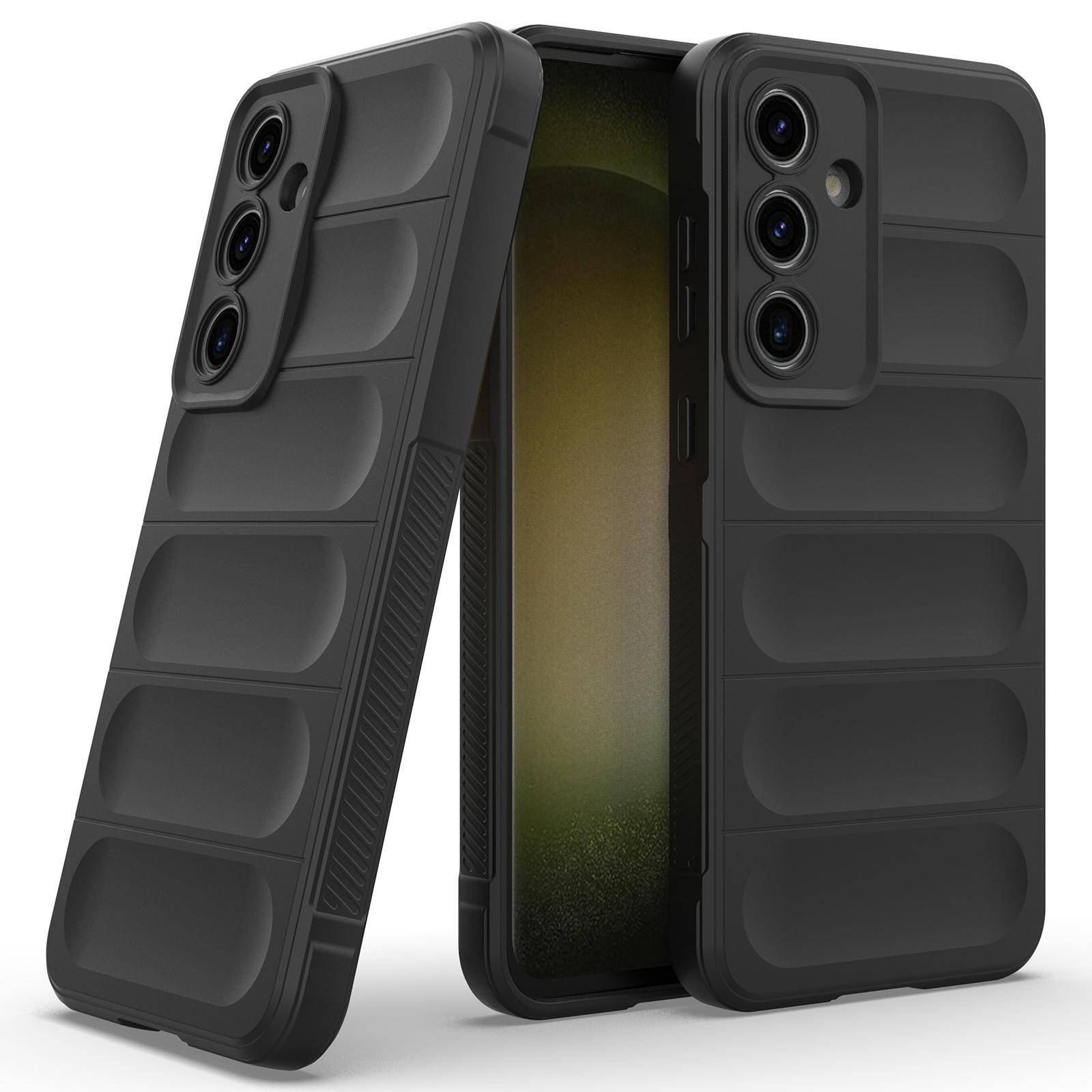 

For Samsung Galaxy S24 FE Case Soft TPU Drop Resistant Phone Cover Green