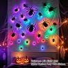 Halloween Wall Decal with Night Light for Party Decoration