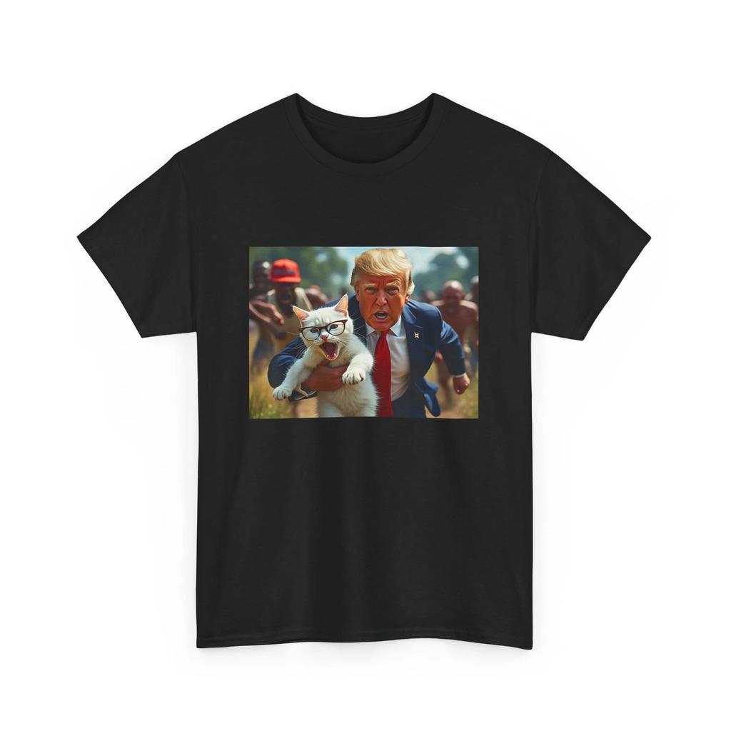 Trump Holding Cat Vote Trump Pets For Trump Vote President T-Shirt