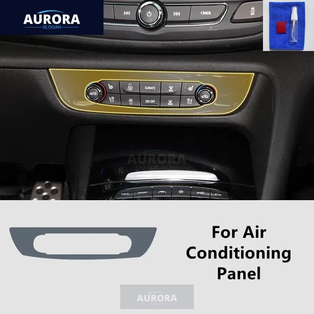 For OPEL IGNIA 17-22 Car Interior Center Console Transparent TPU Protective Film Anti-scratch Repair Film Accessories Refit For Air Panel