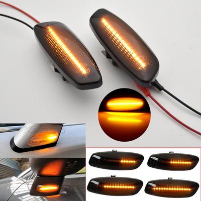 LED Car Dynamic Side Marker Light Turn Signal Lamp Indicator For Citroen C4 Picasso C3 C5 DS4 Peugeot 308 207 3008 5008