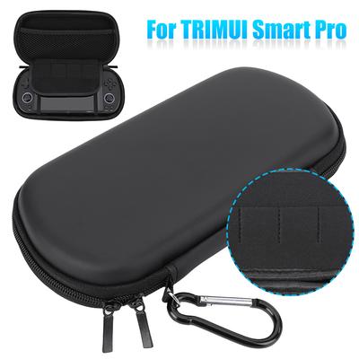 Hard EVA Carrying Case with Tempered Glass Film Handheld Game Console Case Shockproof for Trimui Smart Pro Handheld Game Console