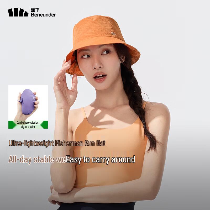 Beneunder Foldable Lightweight Sun Protection Fisherman Hat