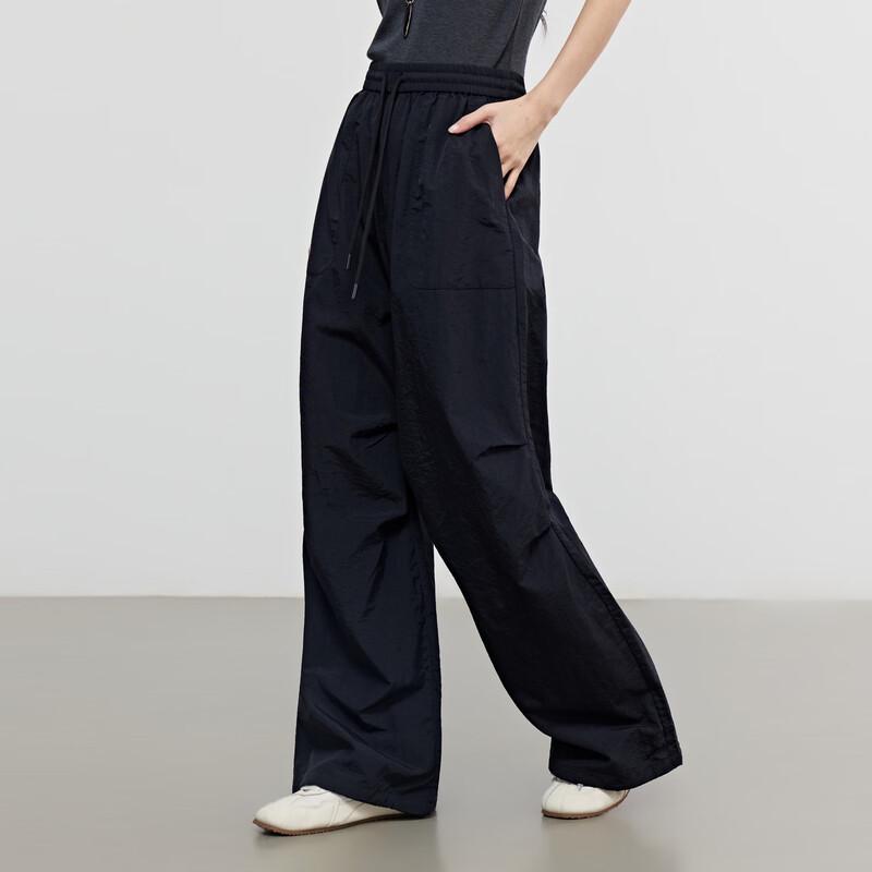 Elva' Island Women's Vintage Casual Straight-Leg Pants
