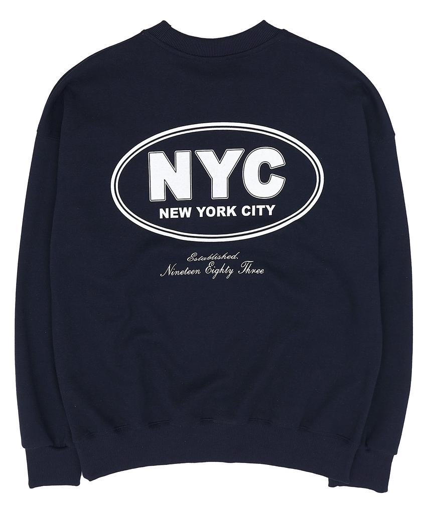 PAPERBOY Nyc Academy Sweatshirt - Navy