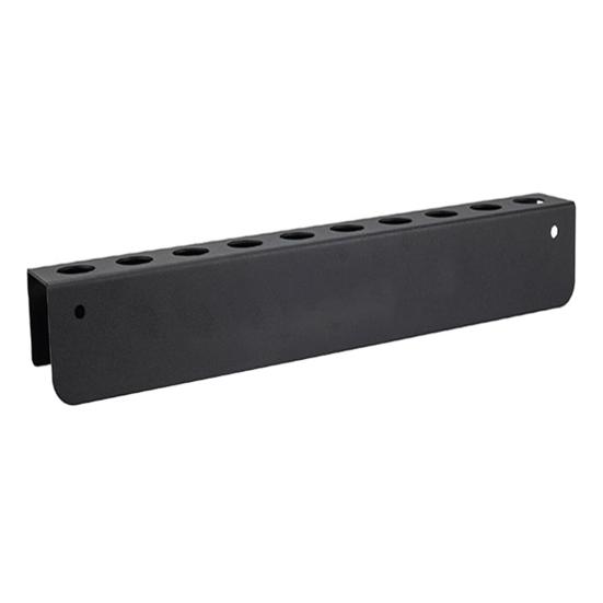 Detailing Brush Holder 10 Holes Wall Mount Car Detailing Brush Organizer Heavy Duty Detailing Brush Rack for Garage Workshop Storage And Organization