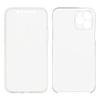 For iPhone 11 Pro Max Case TPU Frame Clear Acrylic Back Phone Cover with PET Film