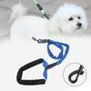 3.28ft Strong Rope Dog Elastic Leash With Comfortable Handle Dog Walking Training Leash(Blue)