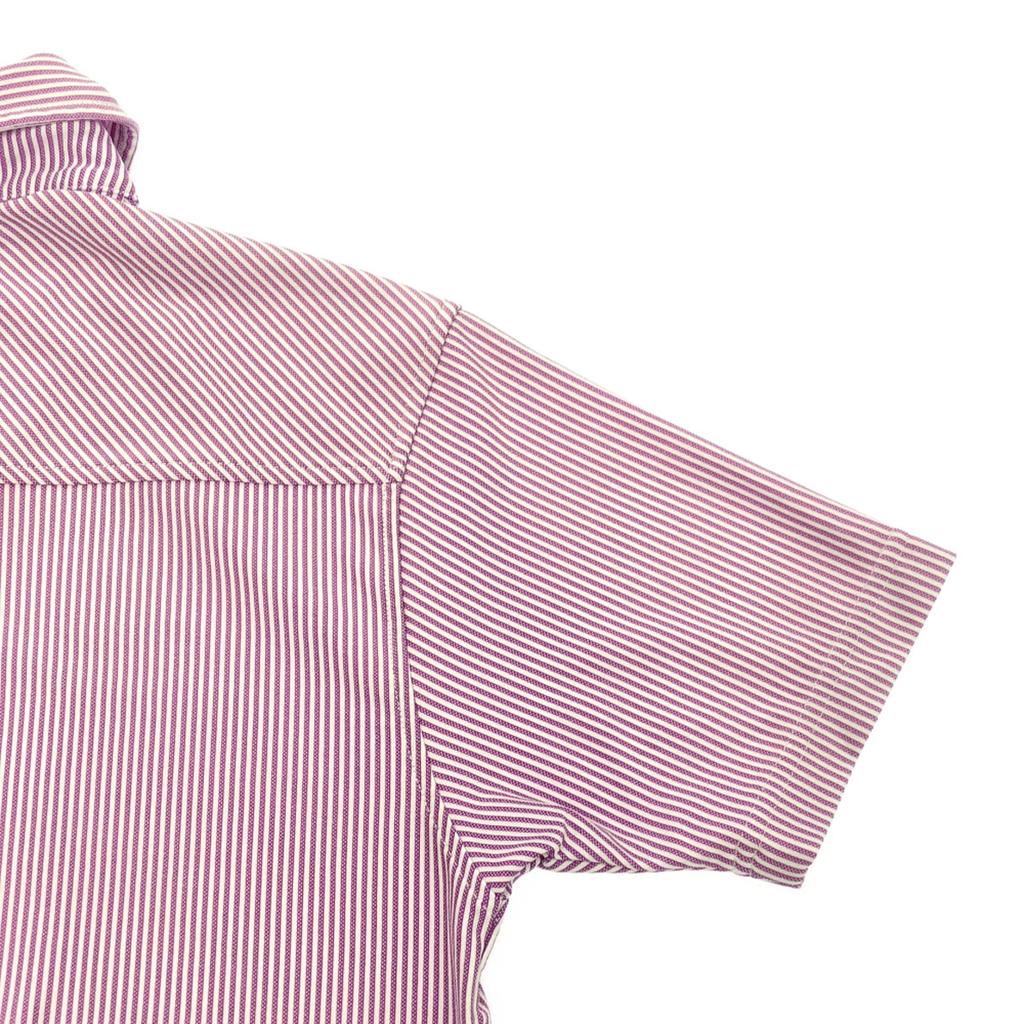 FootJoy Stripe Pattern Logo Embroidery golf Short sleeve Polo shirt S Men's Used