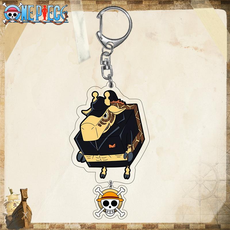 One Piece Luffy Acrylic Keychain - Chopper, Zoro, Anime/Manga, 2D Acrylic Keychain/Cartoon Keychain Gift