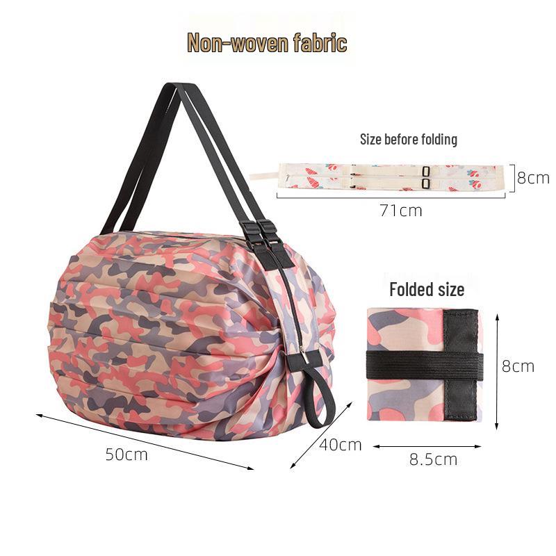 

Foldable Non-Woven Eco-Friendly Large Grocery Shoulder Bag