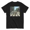 Beatles Abbey Road Unisex T-Shirt Music Classic Concert Rock Band Tee New Black Graphic Tee