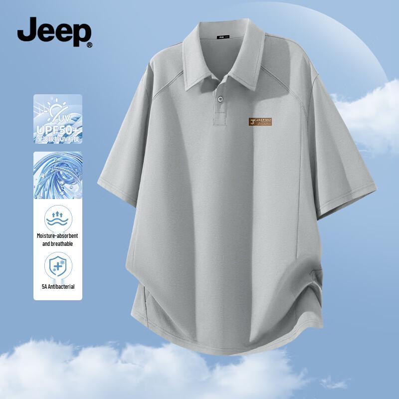 Мужская солнцезащитная футболка-поло JEEP L