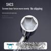 L-Type Tire Wrench for Car - Spare Tire Change & Removal, Pipe Socket Head in 17/19/21/22mm