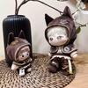 Niannyyhouse 10cm, 15cm, 20cm Plush Clothes: Cloak, T-shirt, Pants, Belt, Shoes, Wolf Ear Outfit, Cotton Doll Clothes, Dress-Up (10cm)