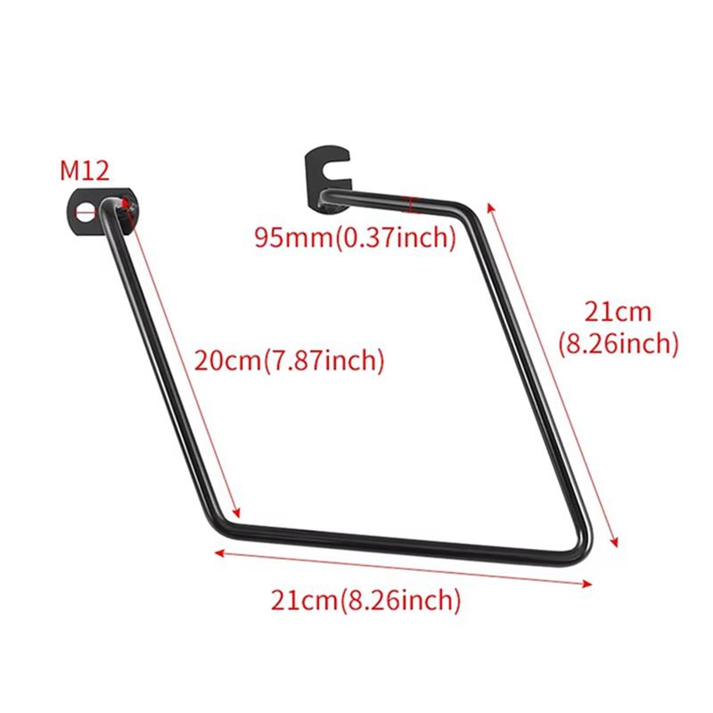 NEW-Saddlebag Support Bracket Side Bag Bracket Travel Bag For Kawasaki W400 W650 W800 W 400 650 800 Motorcycle